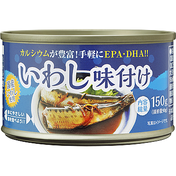 いわし味付け缶