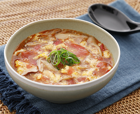 トマト入り酸辣湯（サンラータン）